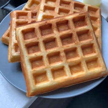 AW project levain Sourdough waffles first overview