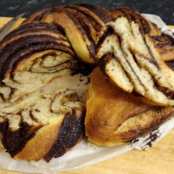 Babushka  Sark chocolate cinnamon twist sourdough brioche  first overview