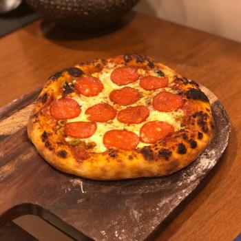 Biscoff Sourdough pizza first overview