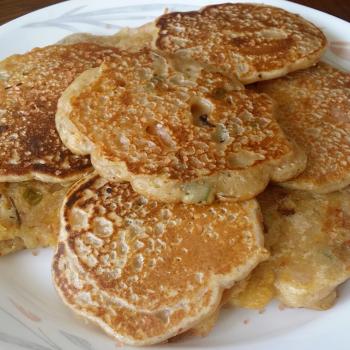 Bubbles Kimchi pancakes first overview