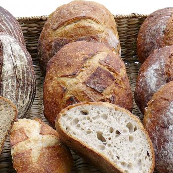 Camelot Natural levain breads first slice