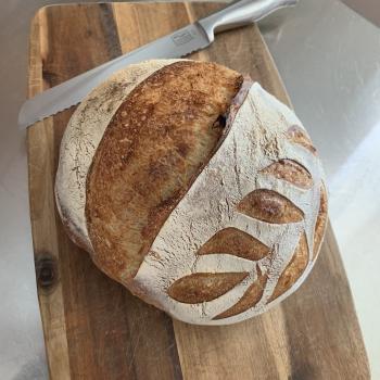 Carl  OG Sourdough loaf first overview