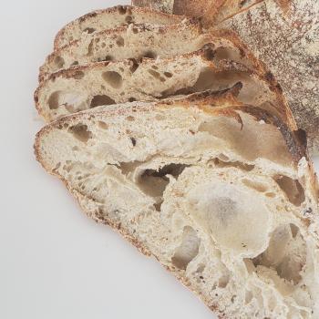 cayetana Sourdough loaf first slice