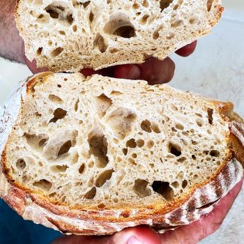 Dr Kananga Sourdough St Lucia first slice