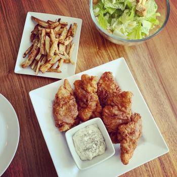Etienne Fish n Chips / PrawnTempura /Pancakes first overview