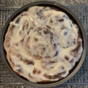 Etienne Sourdough Cinnamon and Blueberry Lemon Rolls first overview