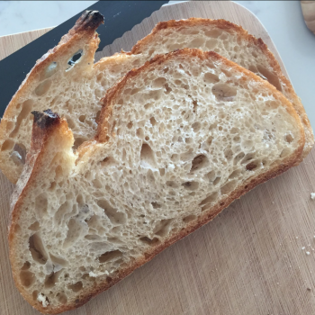 Fuji My Sourdough bread second slice