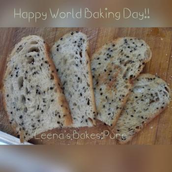 Genesis Sourdough Black Rice loaf first slice