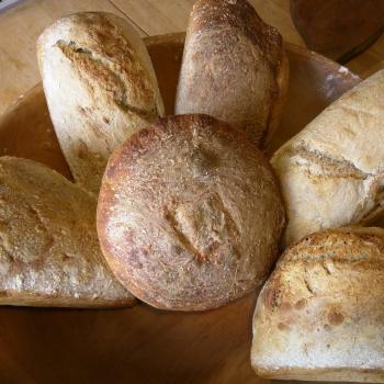 George Bread first slice