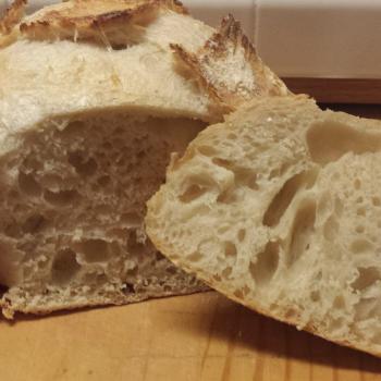 Horatio First Sourdough Loaf first slice
