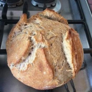 Island Bay Bread first slice