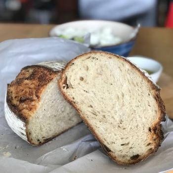 Jeezus Rustic Country bread second slice