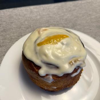 John Dough Lemon Sugar Sourdough Rolls with Yuzu Vanilla Cream Cheese Icing  second overview
