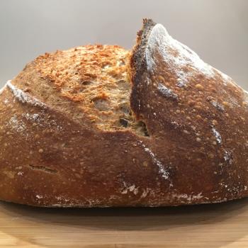 Johnny Bread first slice