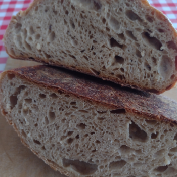 Jora de Jucat Pan de chicha de Jucat first slice