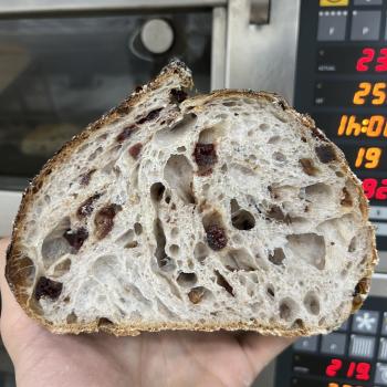 Levain sourdough Country bread sourdough second slice