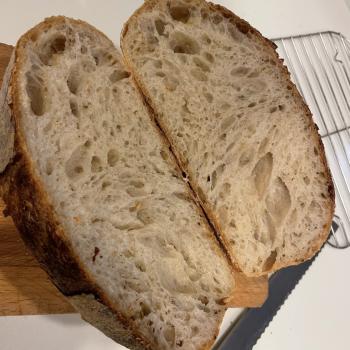 Lewaindowski Rye mix with Dukkah Spice or coriander caraway  second slice
