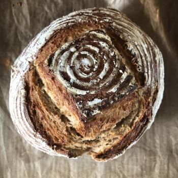 Madame Loafer Sourdough loaf first overview