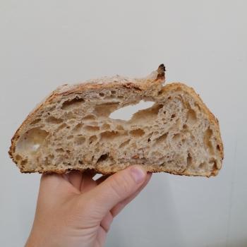 Matula  White evendine sourdough  second slice