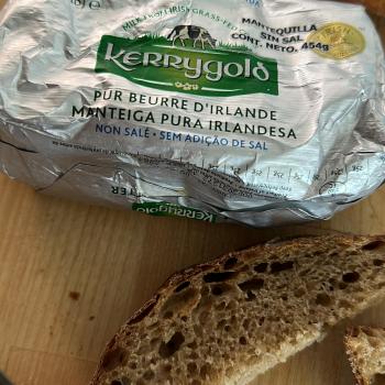 Old Sally Guinness sourdough  first slice