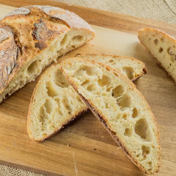Pasteur Challah second slice