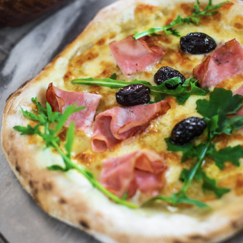 Patagonia Pizza  first slice