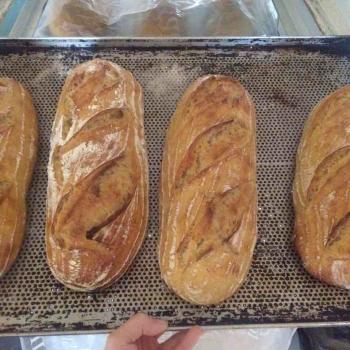 Roasted buckwheat Bread second overview