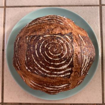 Sourpuss Sourdough with herbs and orange zest first overview