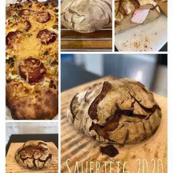 Starter aus Abzug Honigmet Anrieder Roggenlaib, Fladen, second overview