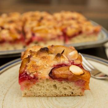 Susie Even cakes. first slice