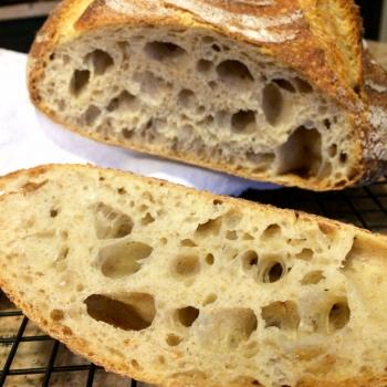 Symphony Extreme Fermentation Boule first slice