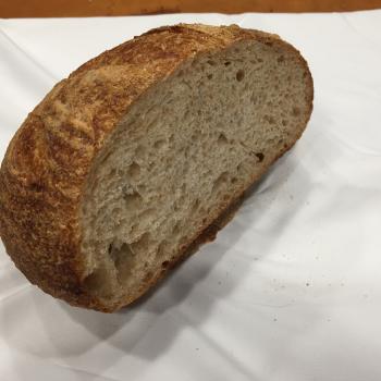 Tartine Starter FriendBread first slice