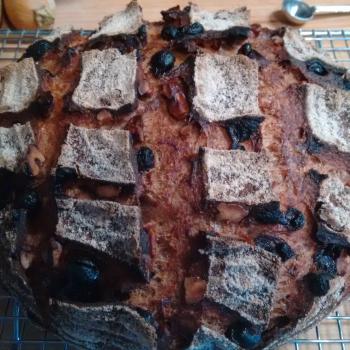 Tony Whole wheat raisin walnut second slice