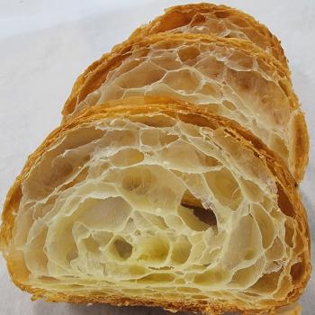 Tranquility Acres Levain  Sourdough Croissant second slice