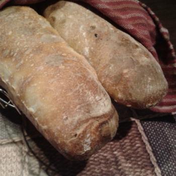 vilekula Oat bisquits, ciabatta first slice