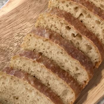 Wally Wheat Wheat, Rye & Einkorn Cocktail Loaf second slice