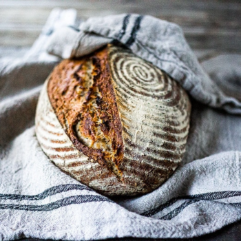 Whole Wheat Sourdough Bread second overview