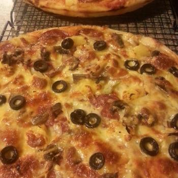 Wilson Pizza first slice
