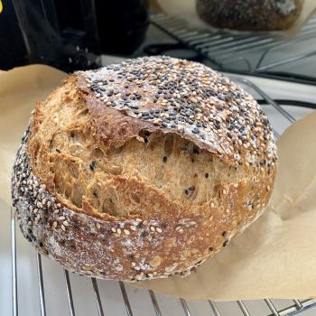 AW project levain top shot