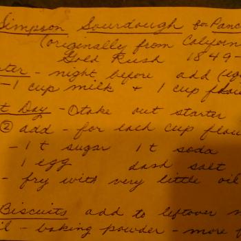 Simpson Sourdough recipe